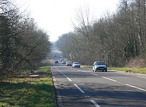A47 Hinckley Road towards Earl Shilton - geograph.org.uk - 699791
