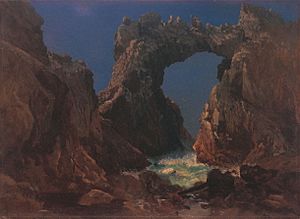 Albert Bierstadt - Farallon Islands, California (1872)