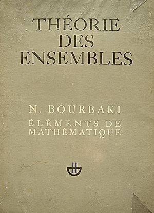 Bourbaki, Theorie des ensembles maitrier