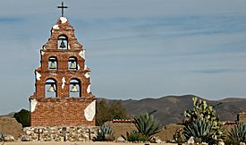 Campanille at Mission San Miguel (cropped).jpg