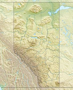 Mount Jimmy Simpson is located in Alberta