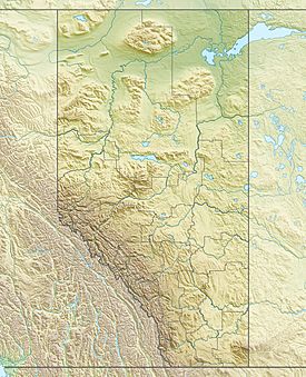Waputik Range is located in Alberta