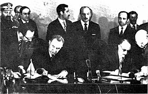 Freundschaftsvertrag Kossygin al-Bakr 1972