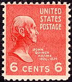 John Quincy Adams 1938 Issue-6c