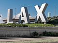 Los Angeles International Airport - LAX sign