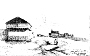 Old Fort Brady Blockhouse