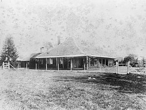 StateLibQld 1 116908 View across the grass to Cressbrook Homestead, ca. 1887
