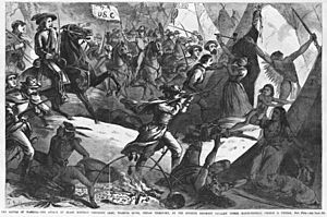 The Battle of Washita, the attack on Black Kettle's Cheyenne camp