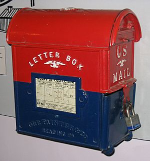 US mail letterbox