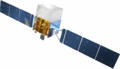 Fermi Gamma-ray Space Telescope spacecraft model