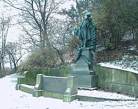 Karel Hynek Macha statue