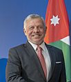 King Abdullah II of Jordan portrait