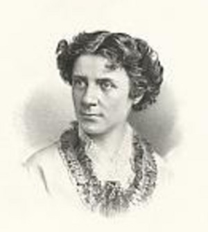 L. Schamer, Anna Elizabeth Dickinson, lithograph, 1870, taken from a sheet of Representative Women