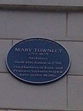 Mary Townley plaque