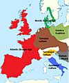 Middle Bronze Age Europe (simplified)