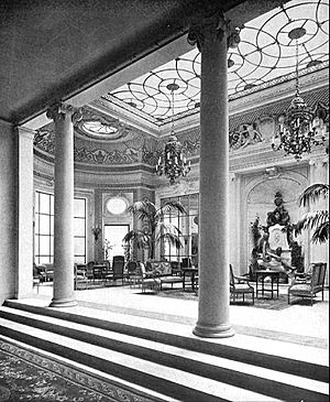 Palm Court seen from corridor page 138