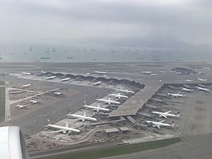 201805 Cathay’s aircrafts at HKG