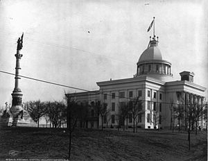 Alabama Capitol Building in 1906