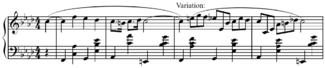 Chopin - Nocturne in F Minor variation