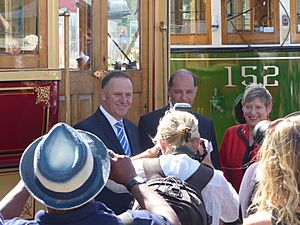 Christchurch Tram Launch 412