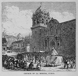 Church of La Merced, Cusco, 1877 George Squier