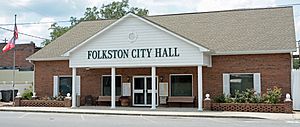 City Hall in Folkston, GA, US