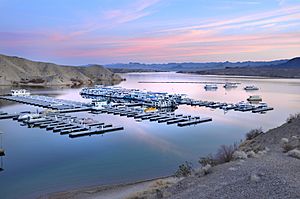 Cottonwood Cove on Lake Mohave at Lake Mead NRA