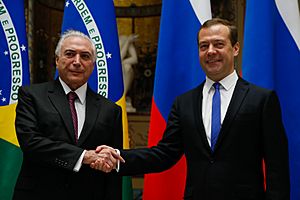 Dmitri Medvedev Presidente de Governo da Federação da Rússia