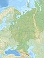 European Russia laea location map (Crimea disputed)