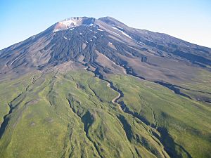 Gareloi Volcano ravine