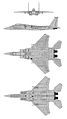 McDonnell Douglas F-15 Eagle schematic
