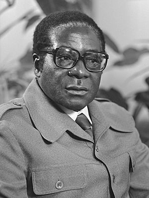 Photograph of Robert Mugabe