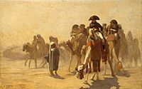 Napoleon y sus Generales en Egipto