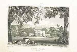 Neale(1824) p1.052 - Dews Hall, Essex