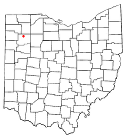 Location of Miller City, Ohio
