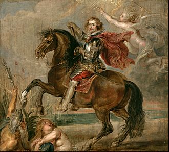 Peter Paul Rubens - Equestrian Portrait of the Duke of Buckingham - Google Art Project