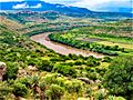 Senqu River in Lesotho