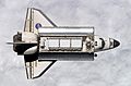 Shuttle delivers ISS P1 truss