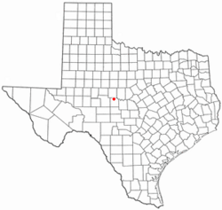 Location of Paint Rock, Texas