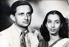 Vikrambhai and amma 