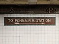 “To Penna. R.R. Station”
