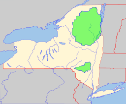 Van Loan Hill is located in New York Adirondack and Catskill Parks