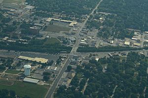 Aerial view of Raytown