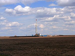 Alberta oil gas drilling well 023