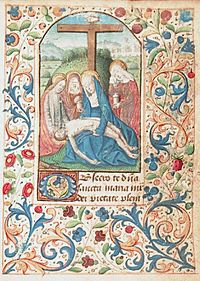 Angers Book of Hours (folio 13r)