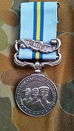 Australian Cadet Service Medal on dpcu