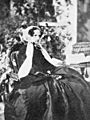 Dowager Empress Alexandra Feodorovna in 1860