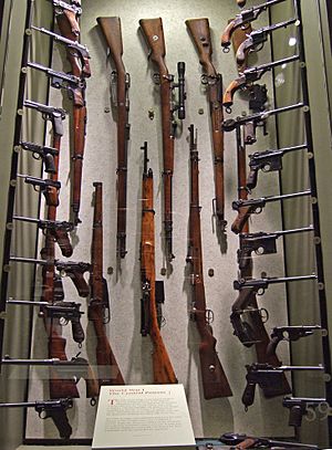 German WW I rifles and pistols