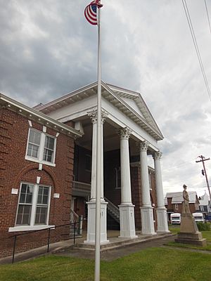 Old Grant County Courthouse in Petersburg, WV