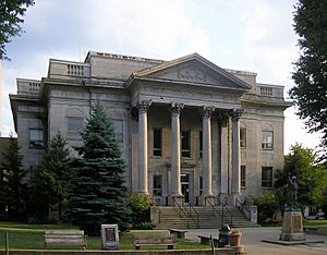 Harlan County courthouse in Harlan